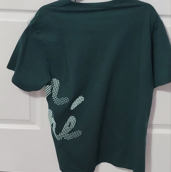 NWT Rare Maison Kitsume shirt Large Green - Picture 4 of 5